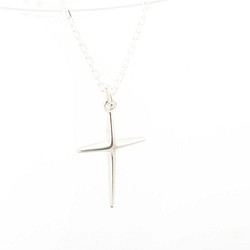 希望之星十字架 Cross クロス  925 純銀項鍊 情人節 禮物 第1張的照片