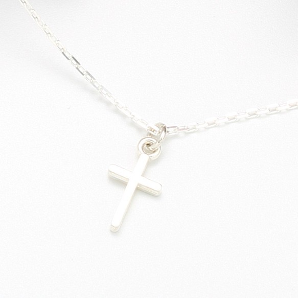 迷你 祈禱 十字架 (小) Cross クロス s925 純銀 項鍊 生日 耶誕 情人節 禮物 第1張的照片