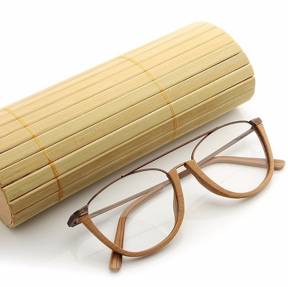 天然木材木手工C3覺得木製眼鏡自然的溫暖 第1張的照片
