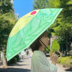 【送料無料】クリームソーダな日傘 1枚目の画像
