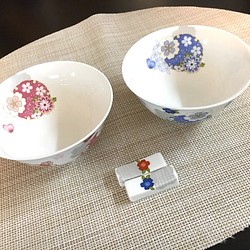 和柄夫婦茶碗✨ 1枚目の画像
