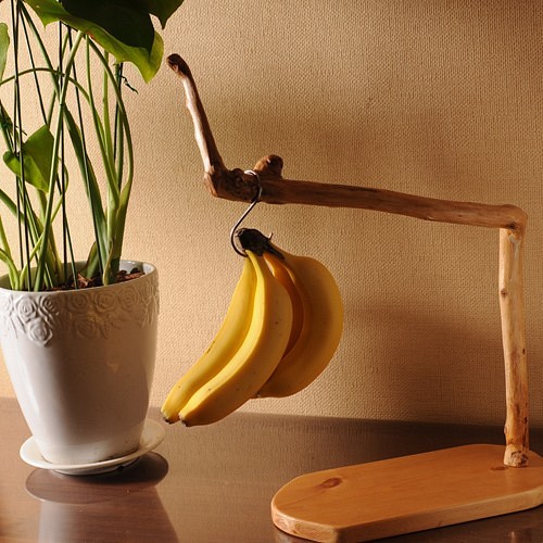 流木のバナナスタンド105012 1枚目の画像