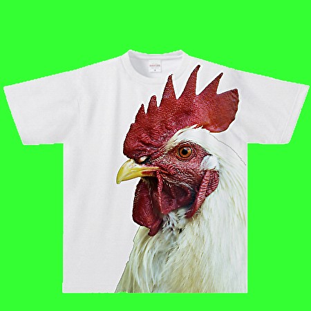 Tシャツ  鶏 1枚目の画像