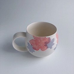 Flower(ピンク）マグカップ 1枚目の画像