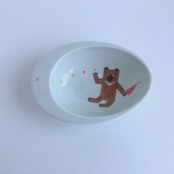 クマさん　モーニングボウル（子供用食器） 1枚目の画像
