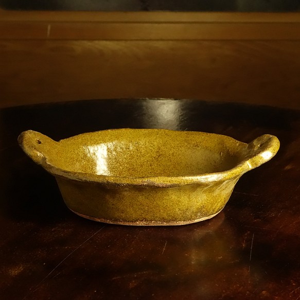 オーバル土鍋皿 1枚目の画像