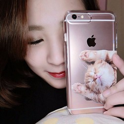 iPhone X / iPhone 8 / 8 plus 系列專用『香港懶瞓喵嗚』超耐摔浮雕手機殼 I AM I 第1張的照片