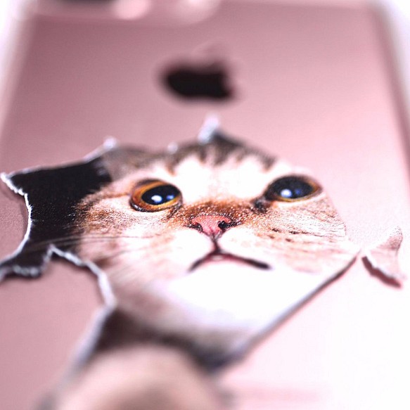 iPhone X / iPhone 8 / 8 plus 系列專用『希望貓咪』超耐摔浮雕手機殼 I AM I 第1張的照片