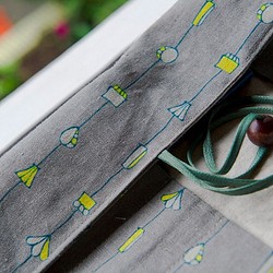 【暑假HOT】weimom's微芒布創：風鈴 - 筆袋、筷套、環保餐具袋、布捲 ● 台灣製造-手作良品 第1張的照片