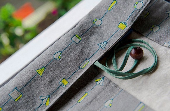 【暑假HOT】weimom's微芒布創：風鈴 - 筆袋、筷套、環保餐具袋、布捲 ● 台灣製造-手作良品 第1張的照片