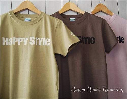 ロゴＴシャツ　Happy Style 150サイズ 送料無料 1枚目の画像
