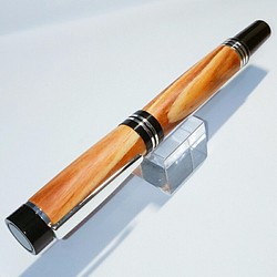 [木製手作り]木製ペン、皇帝の血の龍の木のボールペン、ギフト、ギフト、ボールペン、ペン、筆記用具 1枚目の画像