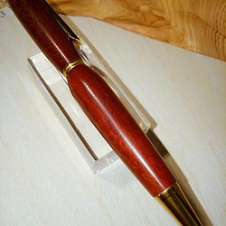 【木木手作】原木筆、犀牛角紫檀原子筆、禮品、贈品、鋼筆、鋼珠筆、書寫工具 第1張的照片