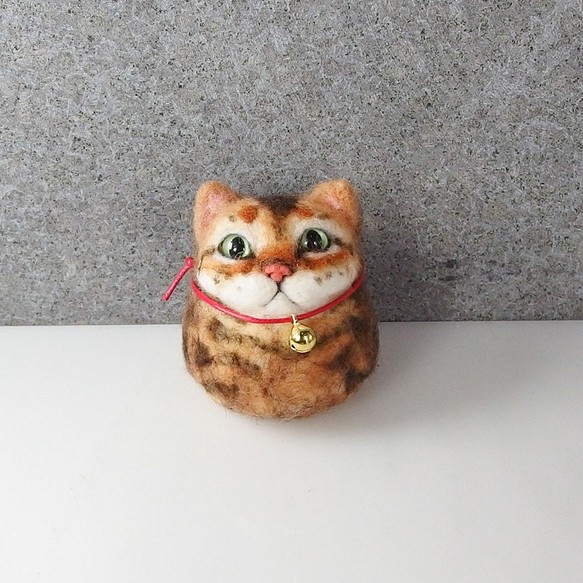 虎斑貓丸 【feiwa霏娃手作】微客製 寵物公仔 (歡迎訂做你的貓) 第1張的照片