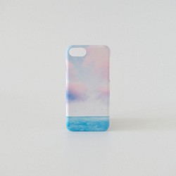 エメラルドブルー色の海と空の、スマホケース｜iPhone・Android 1枚目の画像