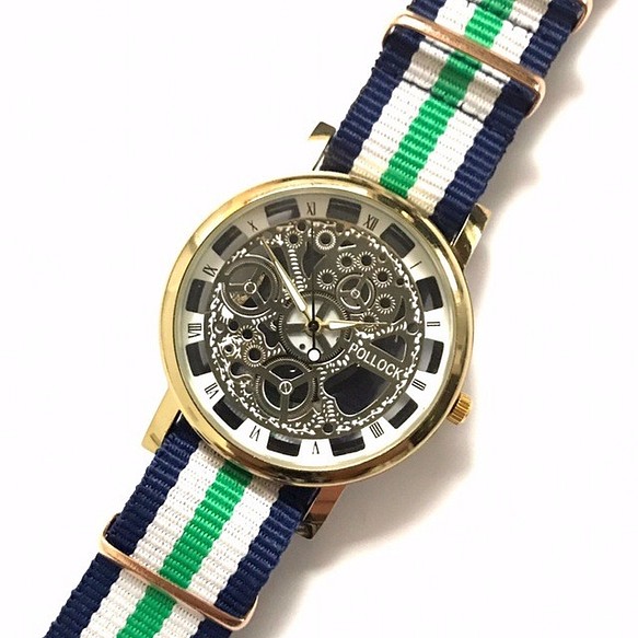 NATOタイプベルト フリーサイズ 腕時計 レディース シンプル ギフト 人気 プレゼント 時計 おしゃれ 安い かわい 1枚目の画像