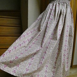ロングスカート　ピンク　（ｍ７８） 1枚目の画像