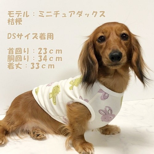 タンクトップ うさぎ柄 ピスタチオ Dog 犬服 ドッグウェア 春秋 ウサギ 兎 ペット服 アクセサリー Dog House Radish 通販 Creema クリーマ ハンドメイド 手作り クラフト作品の販売サイト