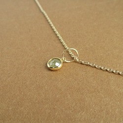natural diamond K18&K10/necklace（GshY） 第1張的照片