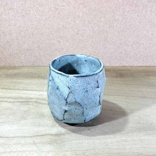 粉引きビードロ釉ロック多用カップ（小） マグカップ 宝寿窯(山本 文雅 ...