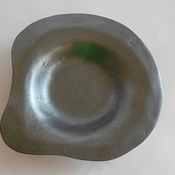 ウェーブ皿（黒） 1枚目の画像