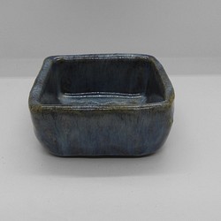 青なまこ釉角小鉢 1枚目の画像