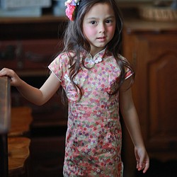 百花紅小旗袍 (2歲～5歲) 第1張的照片