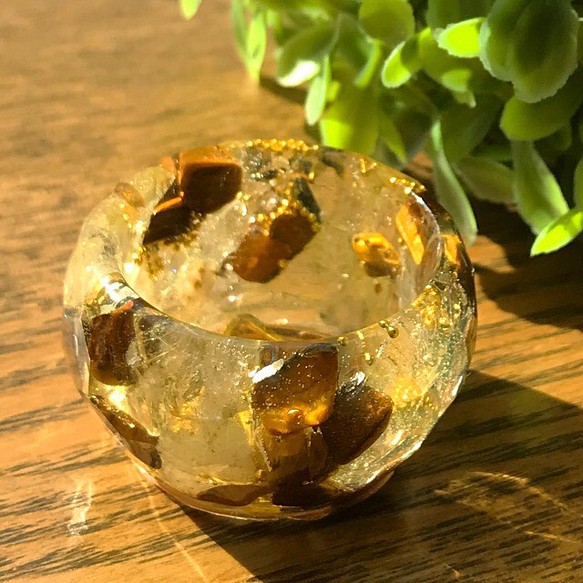 Golden☆Hexagram IN bowls☆Orgonite *॰ 置物 ♡Sulley's工房( ¨̮ )♡ 通販｜Creema