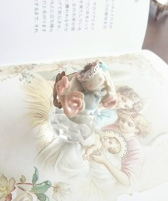 お伽噺の陶製リング～ 眠り姫 1枚目の画像