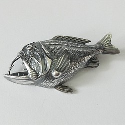 深海動物シリーズ-牙魚加硫ピン 1枚目の画像