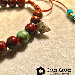 【BG】Natural stone bracelet 〈BG16B0023〉ブレスレット 1枚目の画像