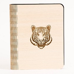 オオワシのノートブック/文房具/ギフト/贈り物 - 木材式A5ノート[カスタム色やパターンJieke─1を置き換えます] 1枚目の画像