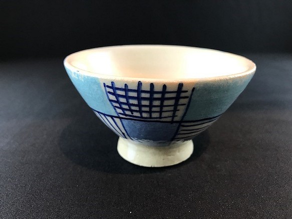 藍色ICHIMATU茶碗（小）畫廊-媽媽 第1張的照片