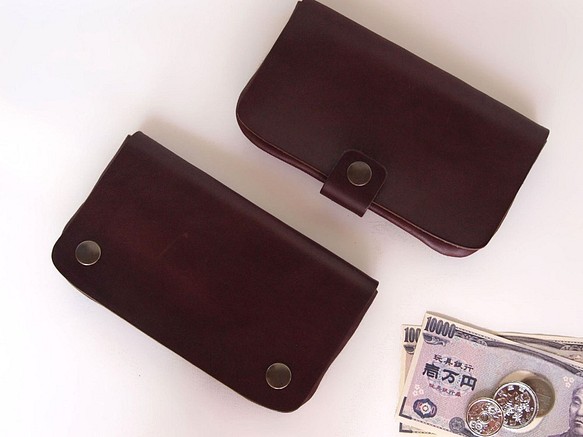 横20センチトラッカーウォレット　革財布　メンズ革財布　レザー財布　個性的な財布　財布