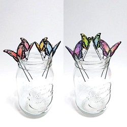 ≪5.5cm≫アゲハ蝶のUピン 特大①(A07) 1枚目の画像