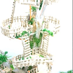 大樹の空中公園(オブジェ) シリーズ  第１公園 1枚目の画像