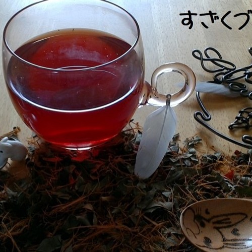 甘酸っぱい 真っ赤な綺麗なハーブティー すざくブレンド コーヒー 紅茶 お茶 Lilakotpet りらこっぺ 通販 Creema クリーマ ハンドメイド 手作り クラフト作品の販売サイト