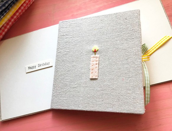 一根小蠟燭的祝福  | 手工卡片 /生日卡  | handmade / Birthday card | 第1張的照片