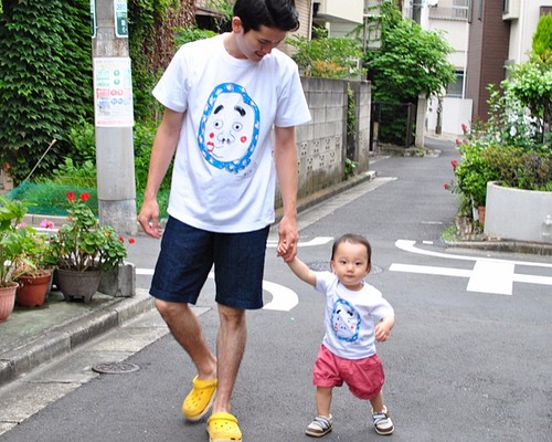 パパとお揃いコーデ2枚セット☆彡 ひょっとこ メンズ＆キッズ