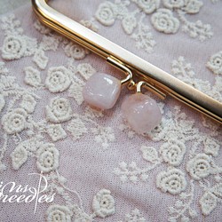 [蕾絲的100種風貌] - 蕾絲口金材料包 - 玫瑰女爵蕾絲 第1張的照片