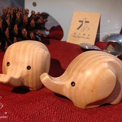 萬象更新  大象筷子架 新年新氣象  把快樂拴住  栓木大象造型筷子架 第1張的照片