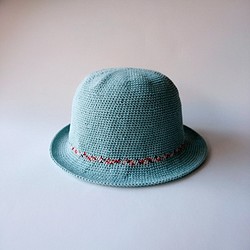 ★剩餘一隻★[定做]三色帽子（Croche） 第1張的照片