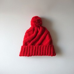 赤（レッド） ニット帽・ビーニー のおすすめ人気通販｜Creema 