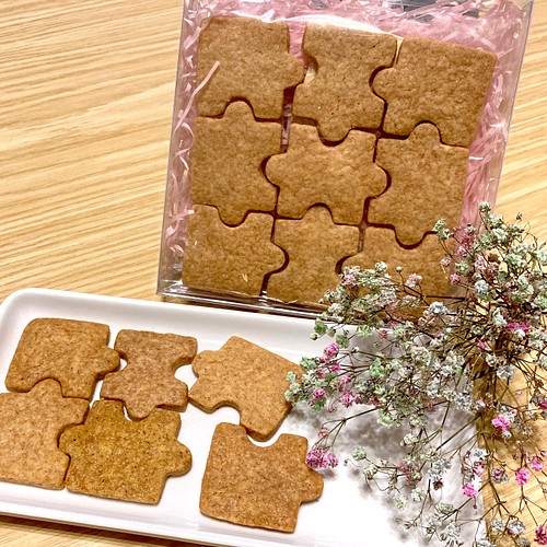 さくほろ！甘すぎないバニラパズルクッキー(9枚入り) クッキー Puzzle