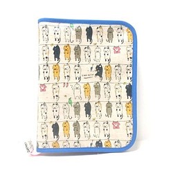 B6サイズの手帳・ブックカバー「おかあニャンは忙しいっ」 1枚目の画像