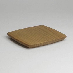 コースター　国産 朴（ほお）　天然木一枚板無垢材 2枚目の画像