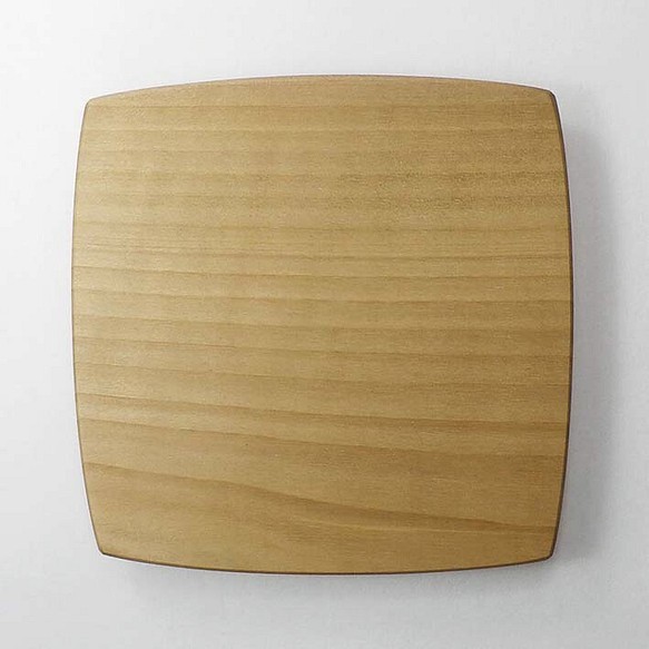 コースター　国産 朴（ほお）　天然木一枚板無垢材 3枚目の画像