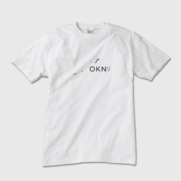 【47JPN T-Shirts】OKN -沖縄県バージョン-OKINAWA- 1枚目の画像