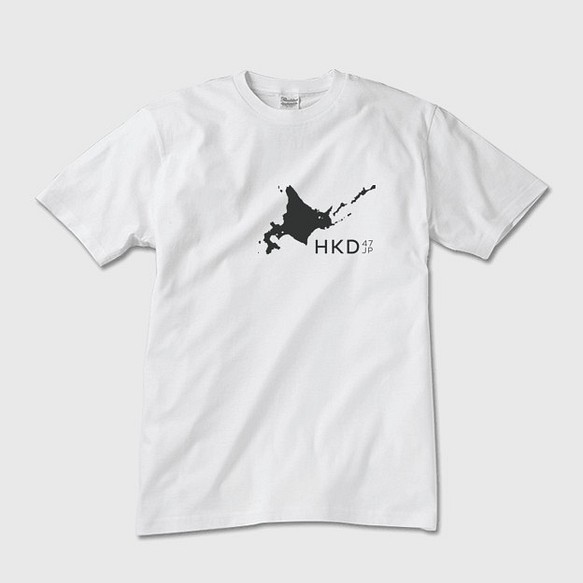 【47JPN T-Shirts】HKD -北海道バージョン-HOKKAIDO- 1枚目の画像