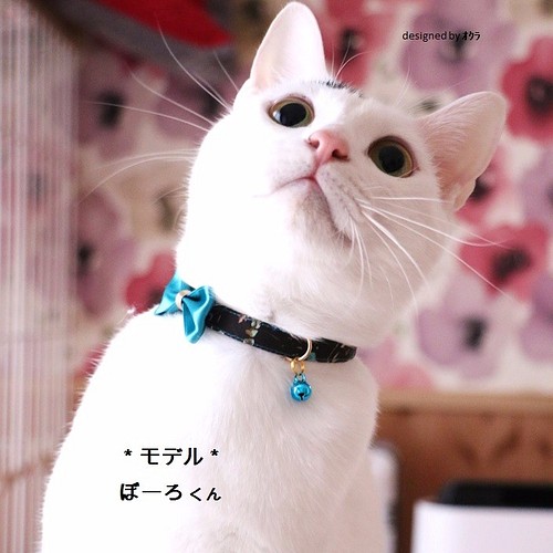 お値下げ商品 雫の鈴✨　猫首輪（ピンク） 猫用品